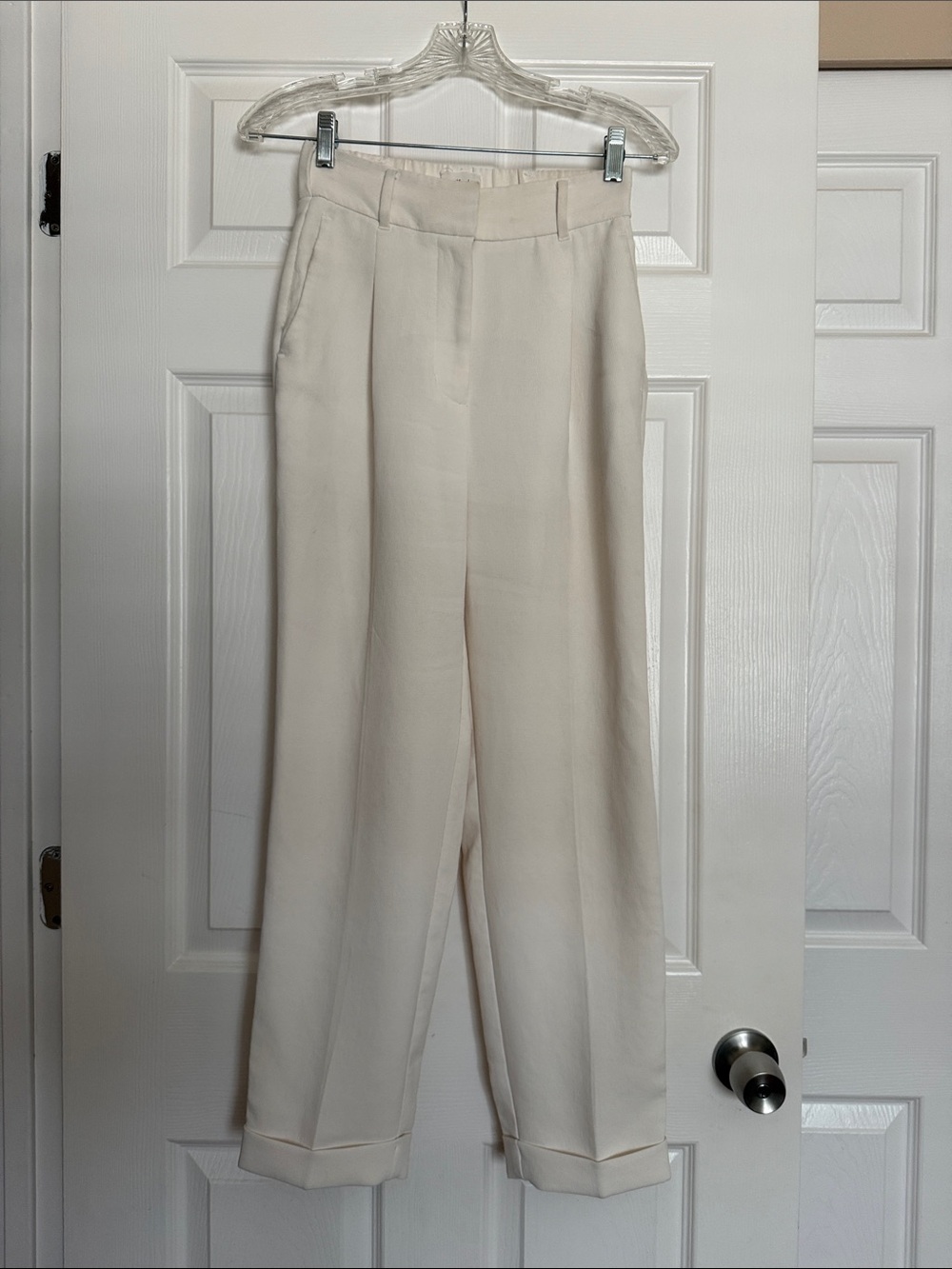 Aritzia Wilfred White Dashwood Pants 2